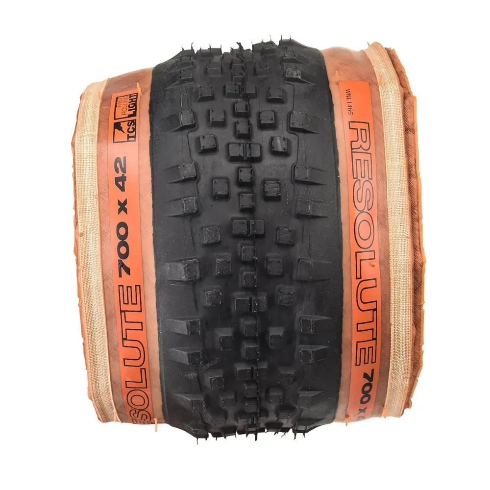 WTB RESOLUTE TCS LIGHT FAST ROLLING DUAL DNA SG2 60tpi 700x42c Tubeless Ready Beige band