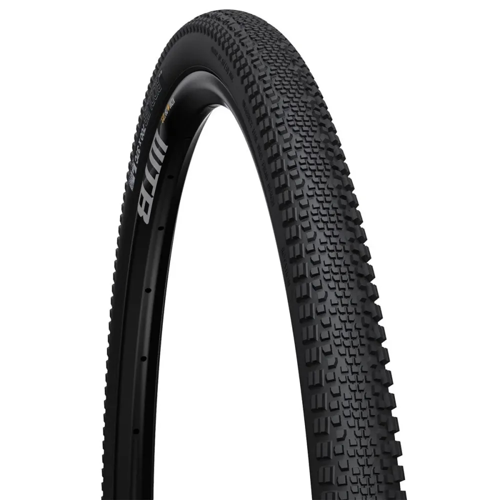 WTB RIDDLER TCS LIGHT FAST ROLLING DUAL DNA 700x37c Tubeless Ready band Zwart
