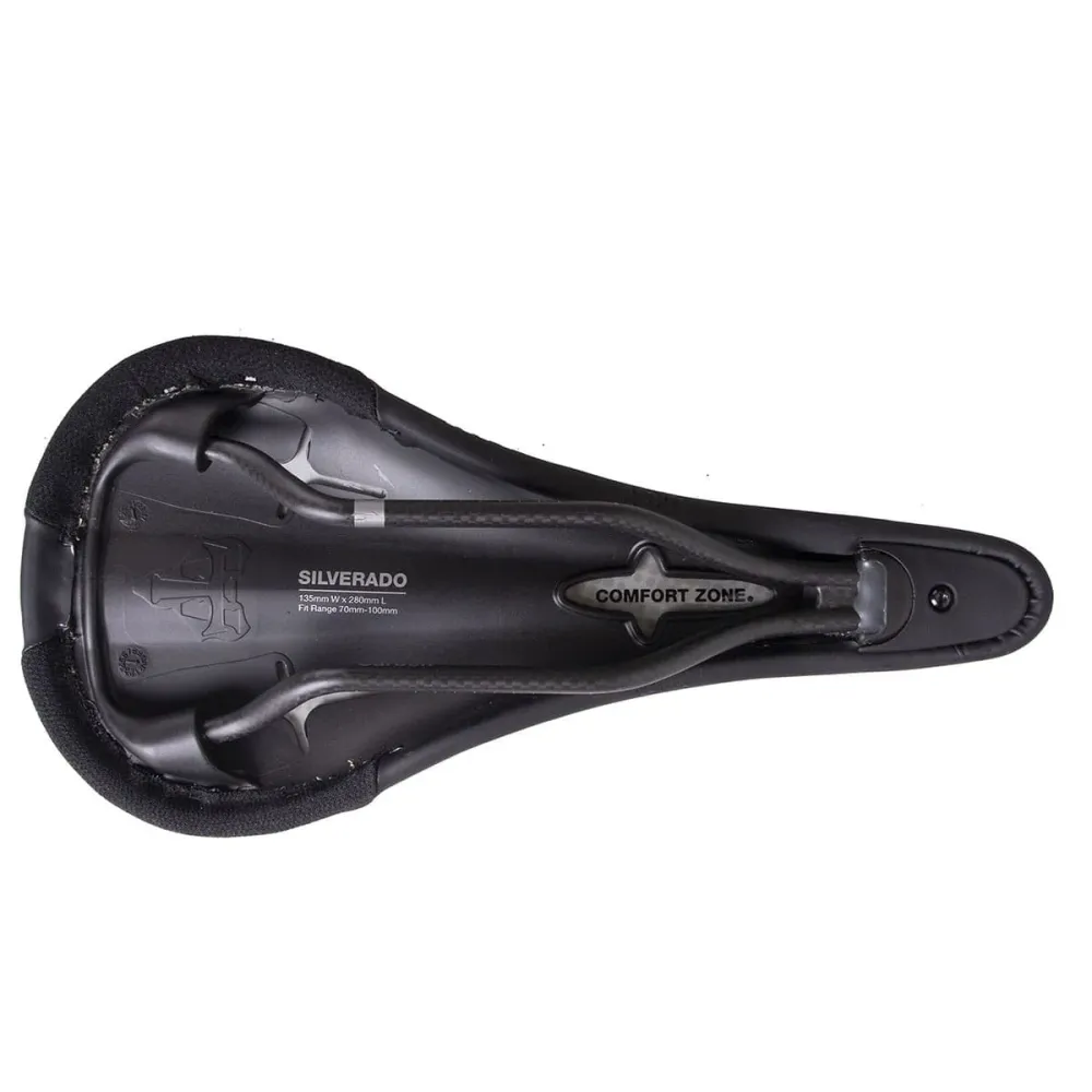 WTB VOLT 135mm Zadel Carbon Rails Zwart