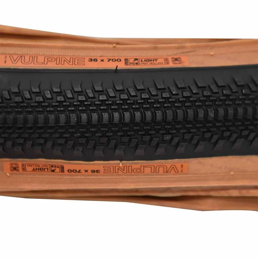 WTB VULPINE TCS LIGHT FAST ROLLING DUAL DNA SG2 60tpi 700x36c Tubeless Ready Beige band