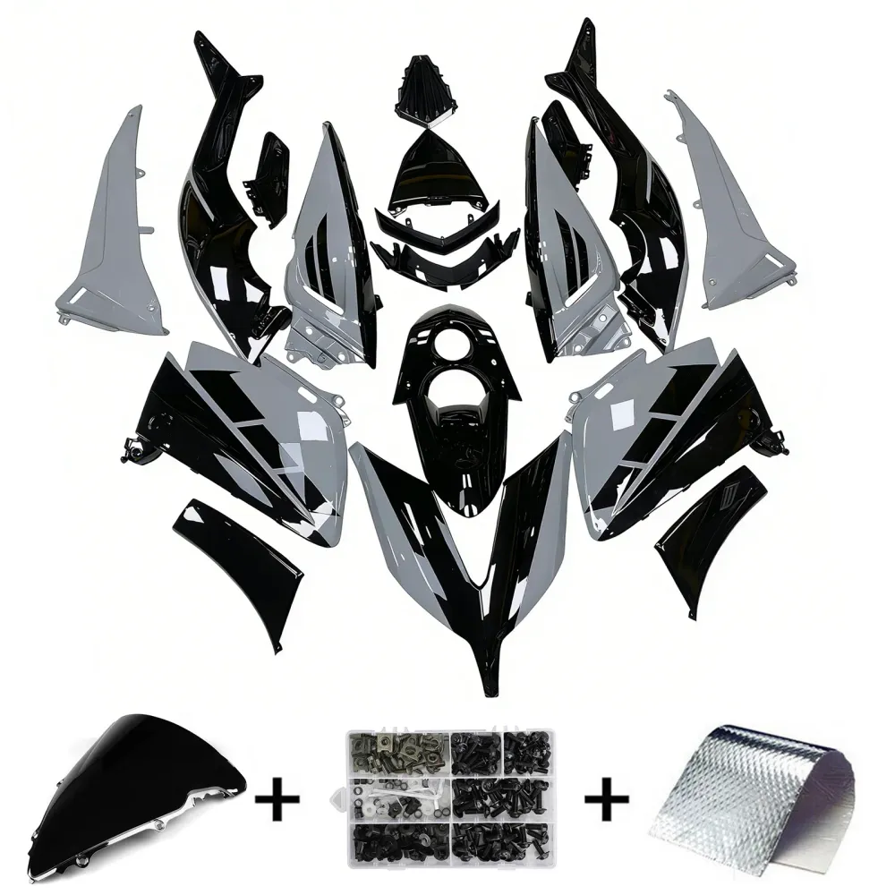 Amotopart 2015-2016 Yamaha T-Max TMAX530 Kuip Grijs&Bgebrek aan kit