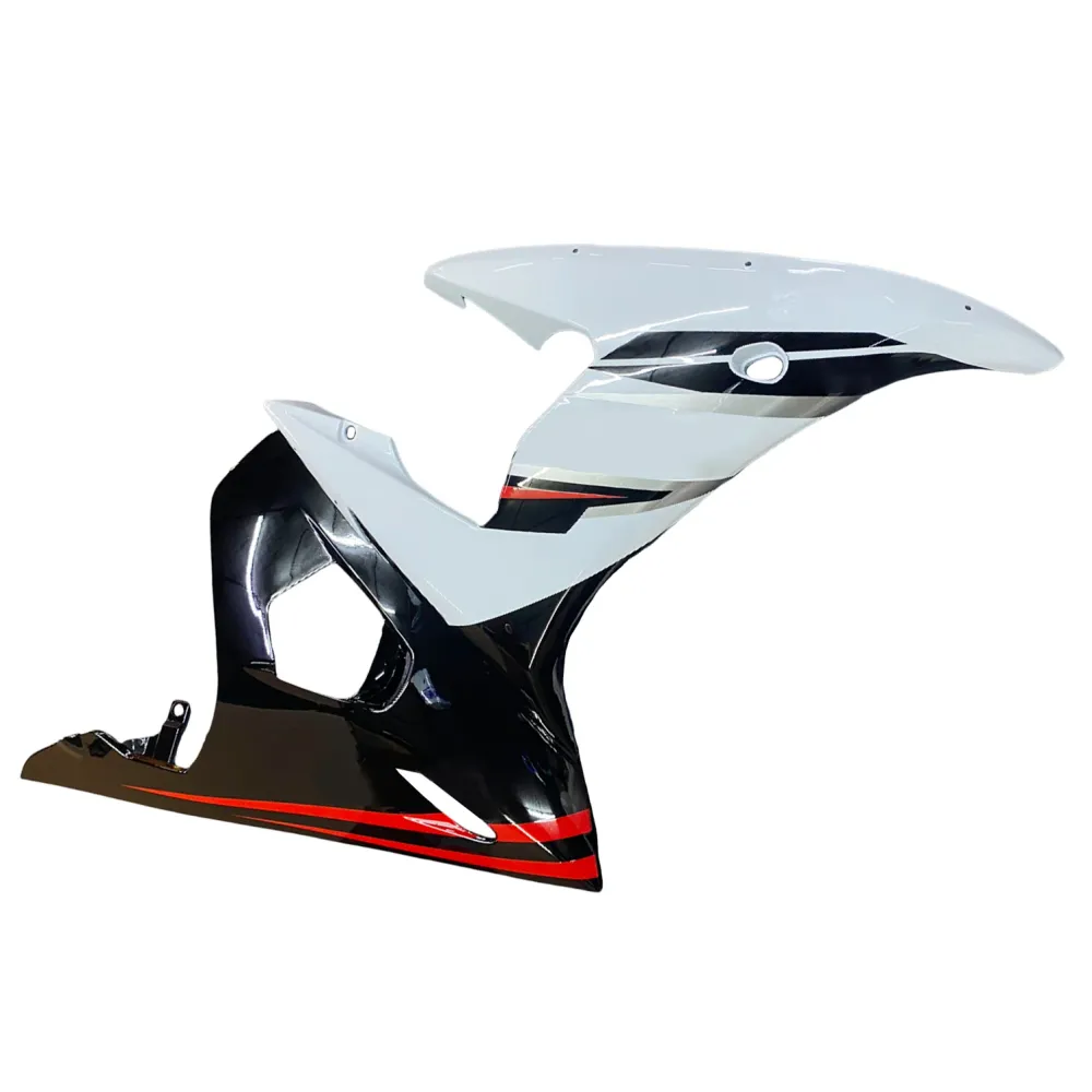 Amotopart kuipset voor Yamaha YZF 600 R6 2003-2004 en YZF R6S 2006-2009, wit/zwart/rood