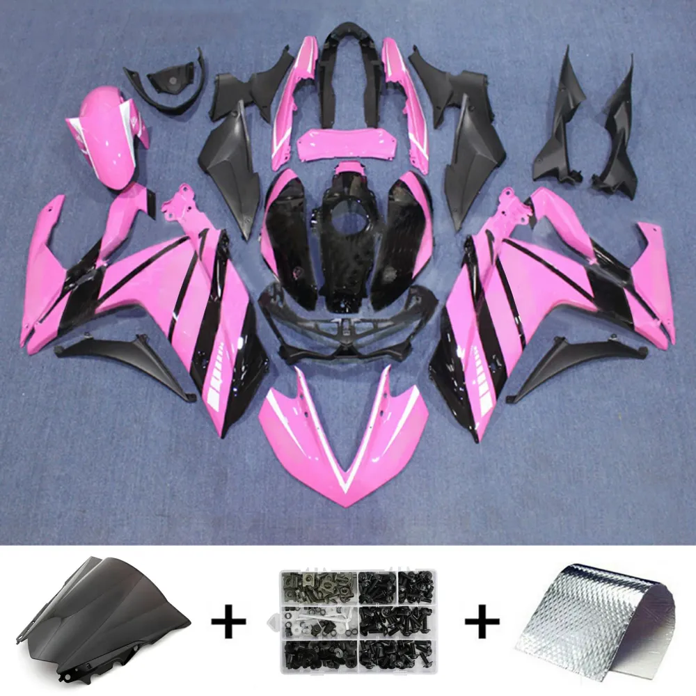 Amotopart roze kuipset voor Yamaha YZF-R3 2014-2018 en R25 2015-2017