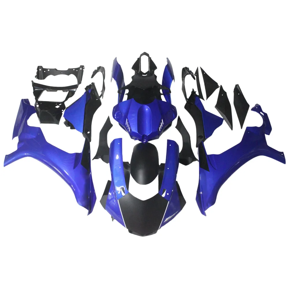 AMOTOPART YAMAHA YZF 1000 R1 2015-2019 Blue met logo kuborkit