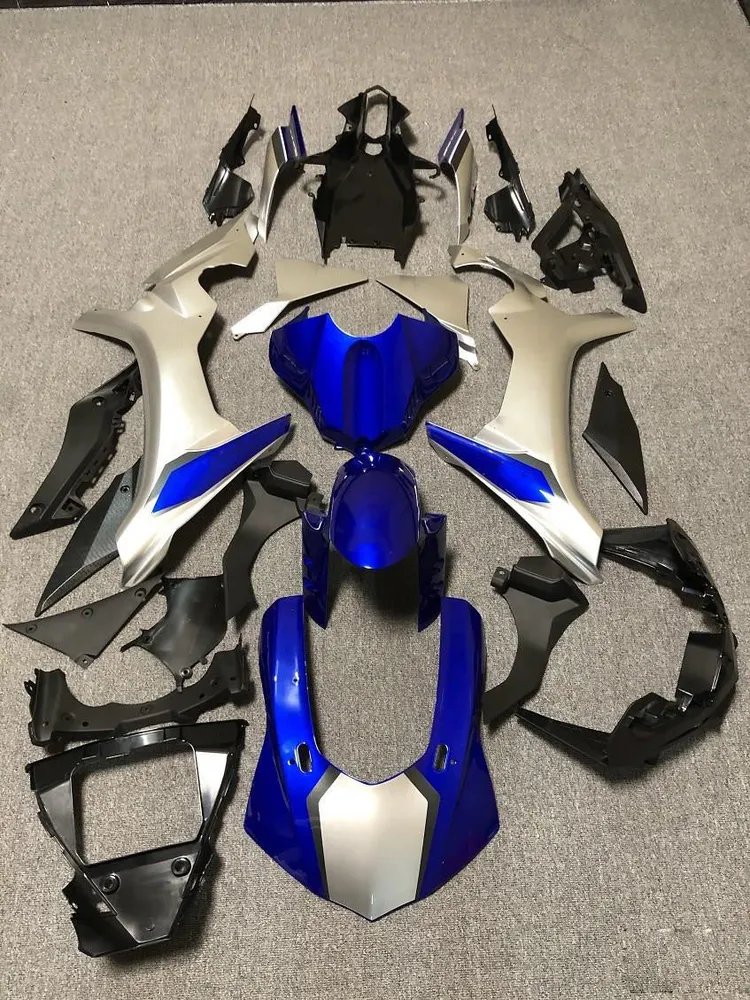AMOTOPART YAMAHA YZF R1 2020-2024 BLUE & SILVER STYLE1 KUIST KIT