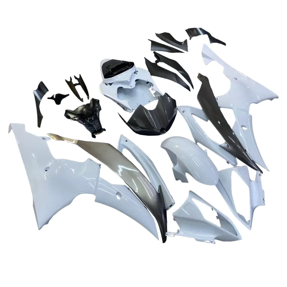 AMOTOPART YAMAHA YZF 600 R6 2008-2016 WIT & GRAY KUILT KIT