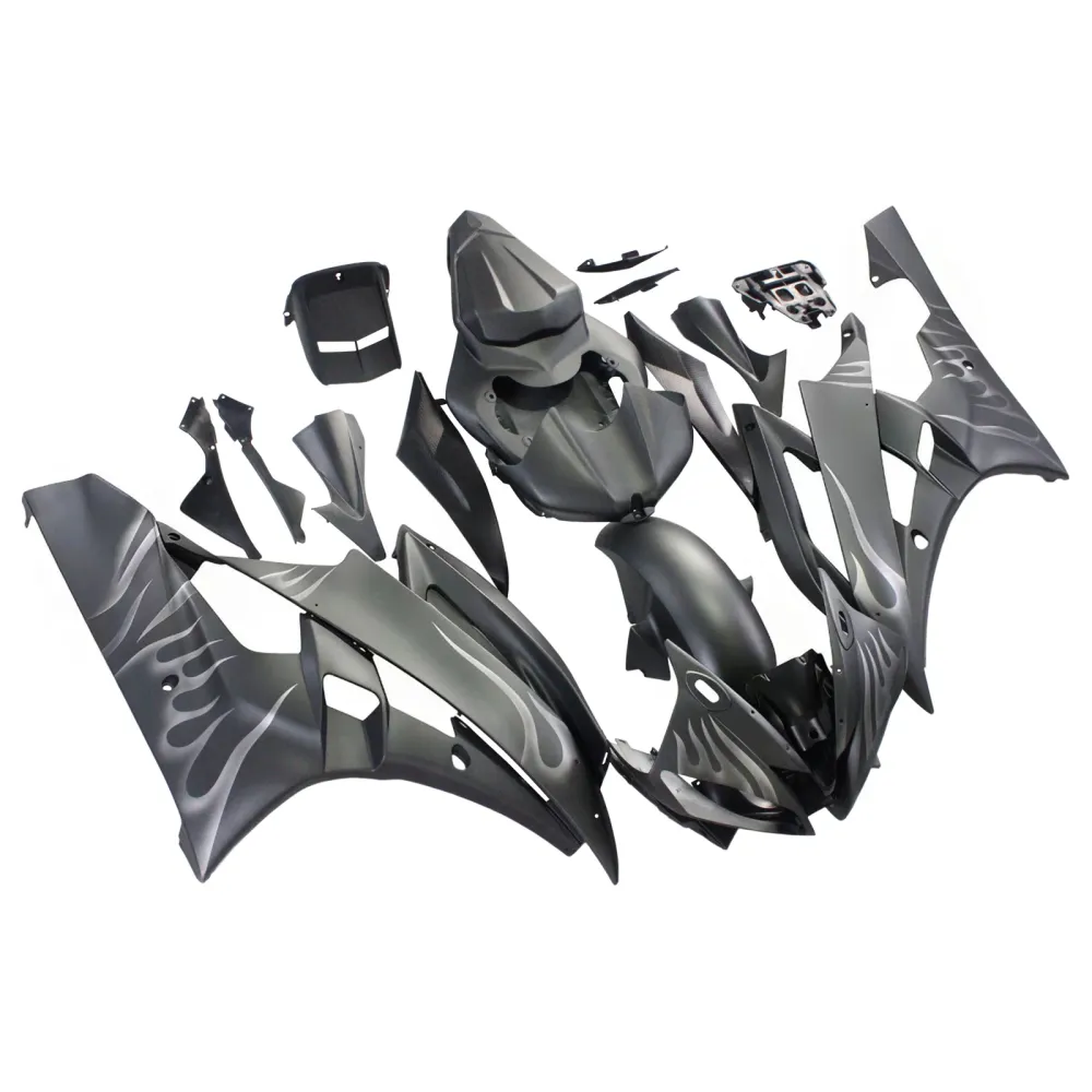 Injectie kuip kit carrosserie plastic abs geschikt voor yamaha yzf 600 R6 2006-2007