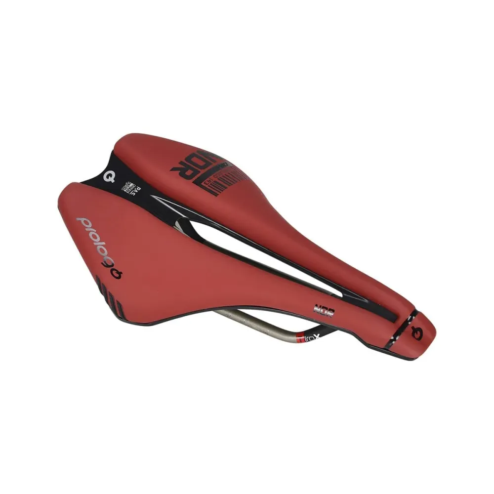 Zadel PROLOGO DIMENSION NDR Natural Kleur Rails TiroX Red