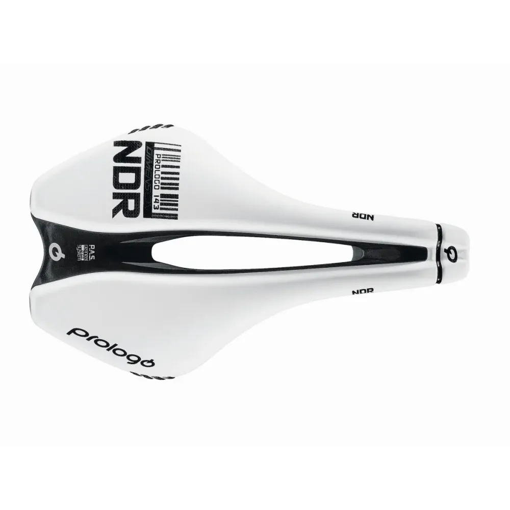 Zadel PROLOGO DIMENSION NDR Rails T4.0 Wit