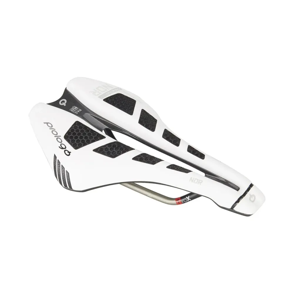 Zadel PROLOGO MAAT NDR CPC Rails TiroX Wit