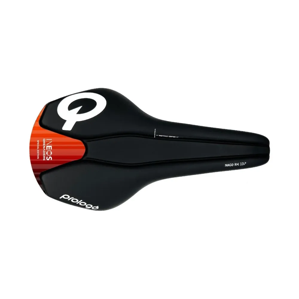 Zadel PROLOGO NAGO R4 Breedte 137mm Rails Tirox INEOS
