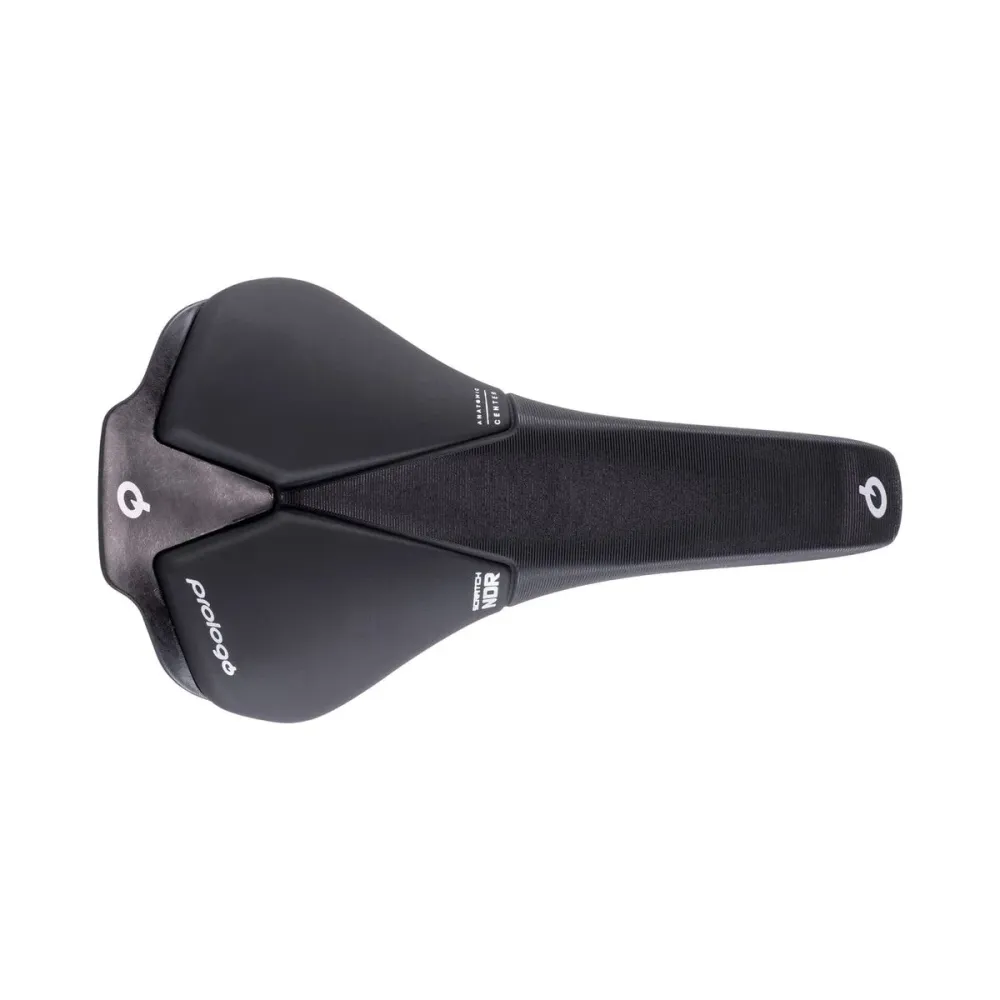 Zadel PROLOGO SCRATCH NDR Carbon Rails breedte 140mm Zwart