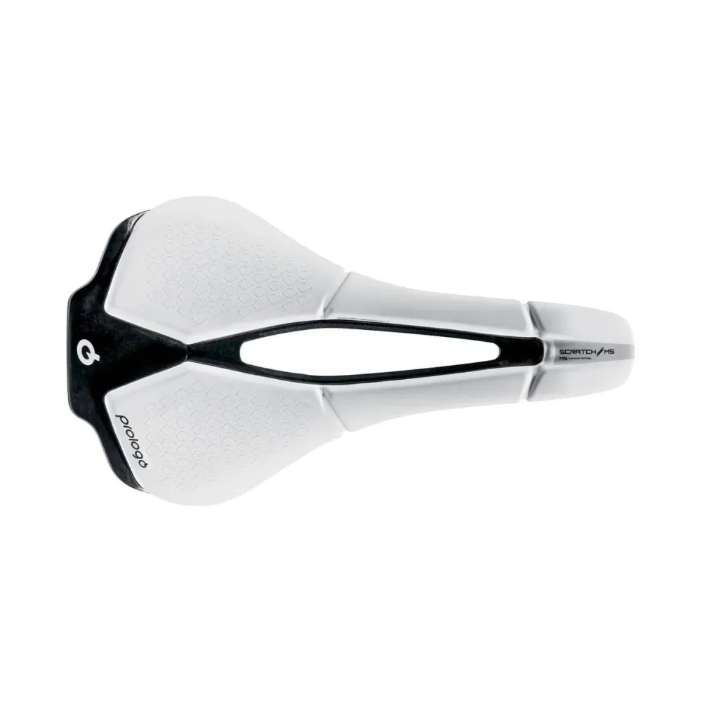 Zadel PROLOGO SCRATCH M5 PAS Rails Tirox Wit