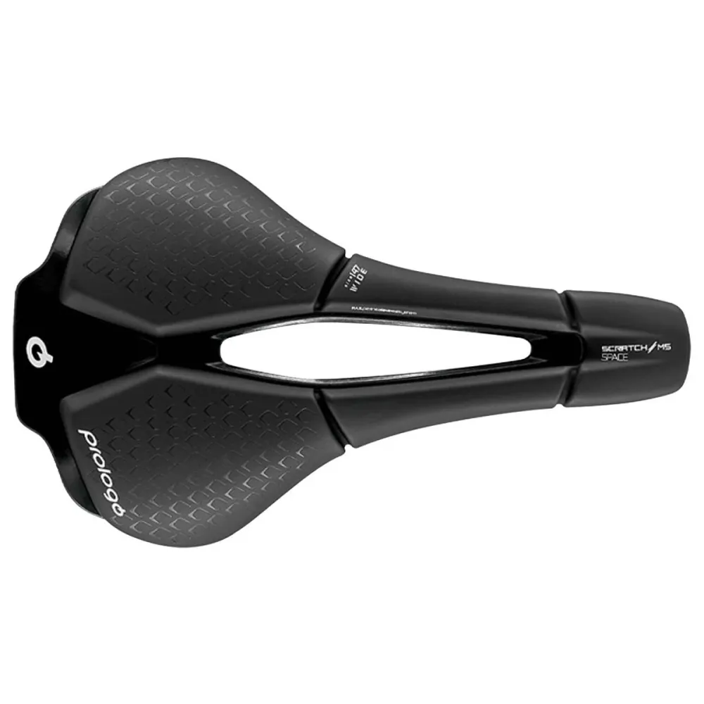 Zadel PROLOGO SCRATCH M5 PAS SPACE Carbon Rails breedte 147mm Zwart