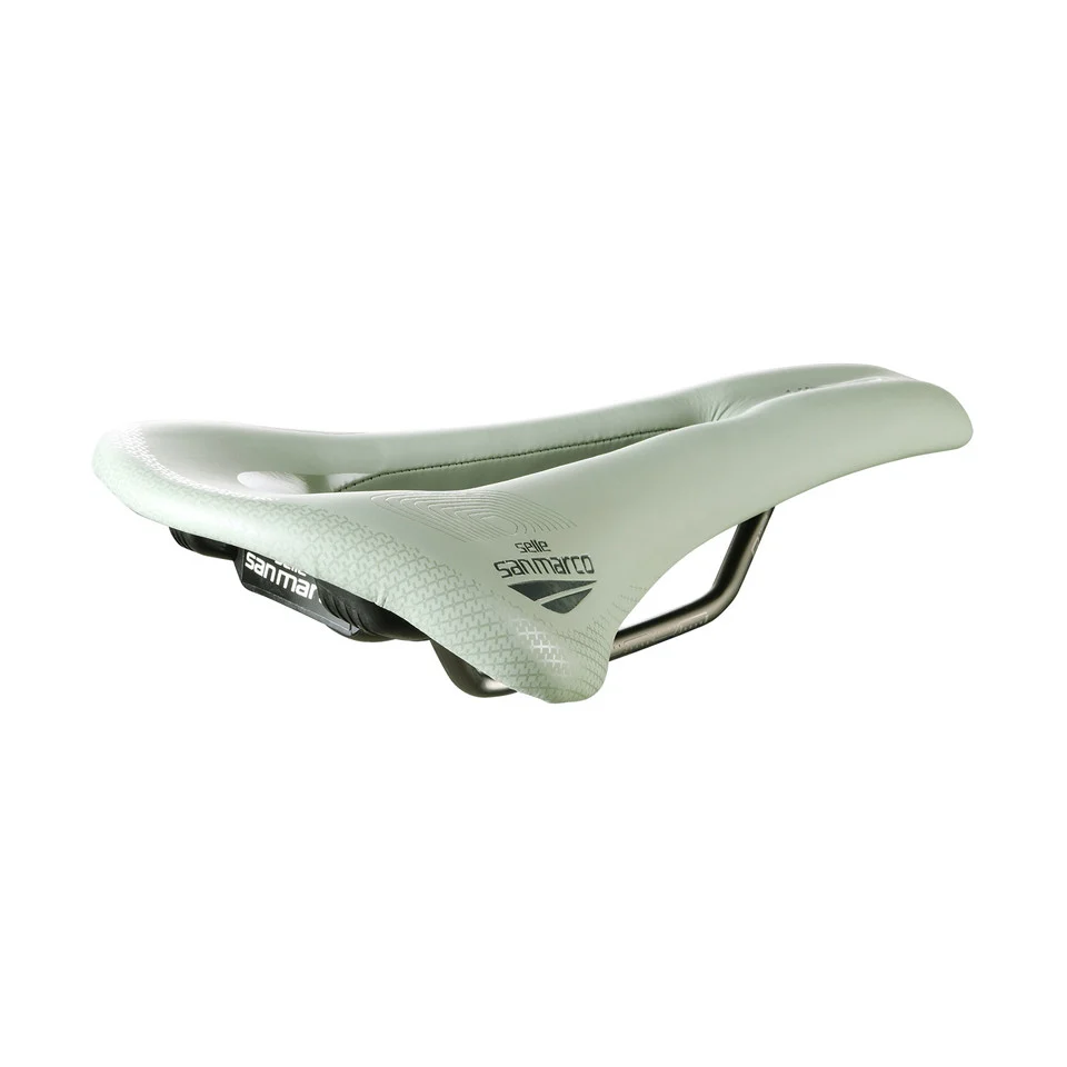 Zadel SAN MARCO ALLROAD SUPERCONFORT OPEN-FIT RACING L3 Breedte 146mm Stalen rails Xsilite Zaaggroen