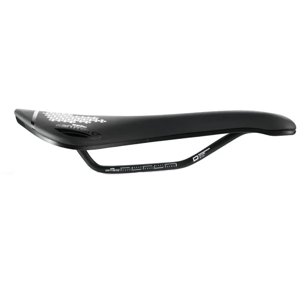 Zadel SAN MARCO ASPIDE SHORT OPEN-FIT DYNAMIC NARROW Rails Mangaan