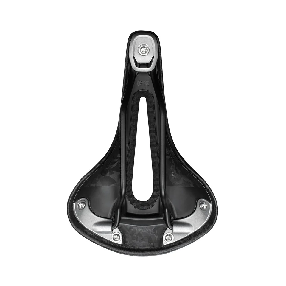 Zadel SAN MARCO REGAL SHORT OPEN-FIT DYNAMIC L2 Breedte 165mm Rails Mangaan