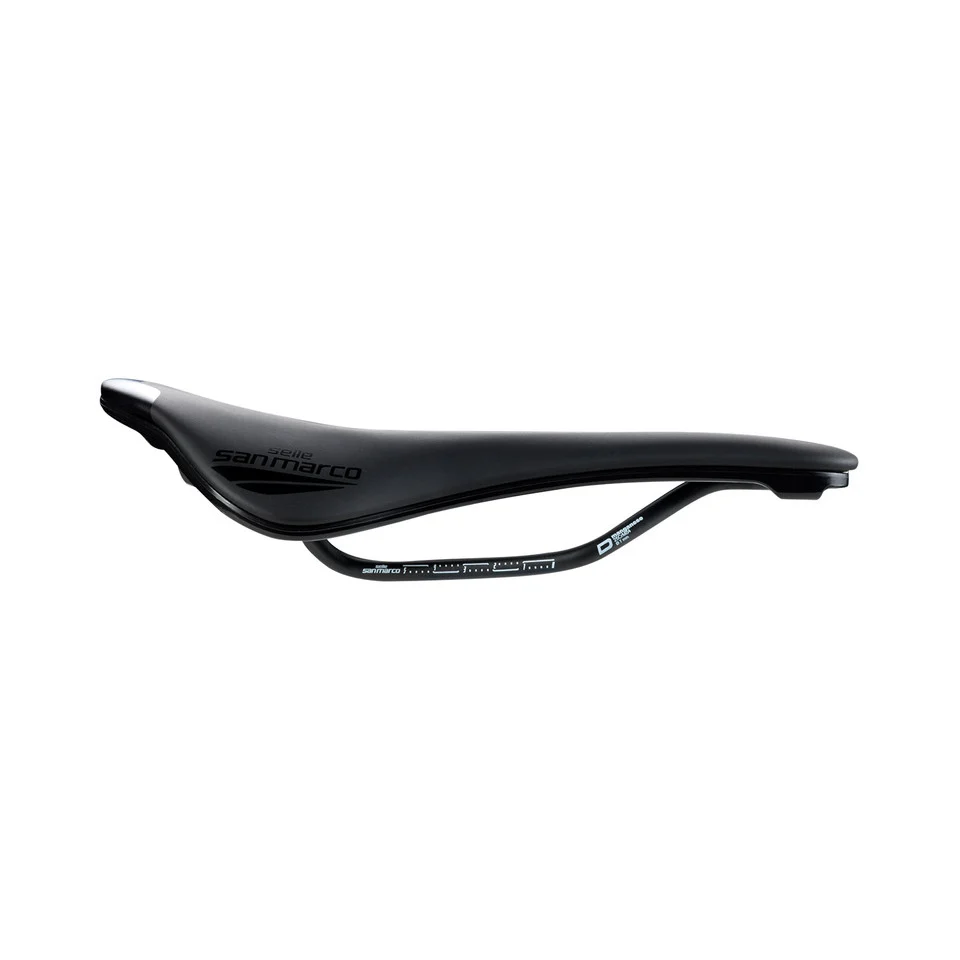 Zadel SAN MARCO SHORTFIT 2.0 OPEN-FIT DYNAMIC S3 Breedte 140mm Rails Mangaan