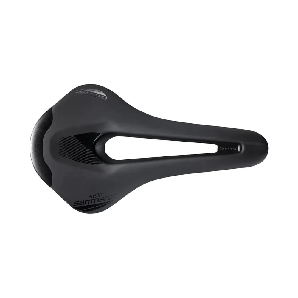 Zadel SAN MARCO SHORTFIT 2.0 OPEN-FIT DYNAMIC S3 Breedte 140mm Rails Mangaan
