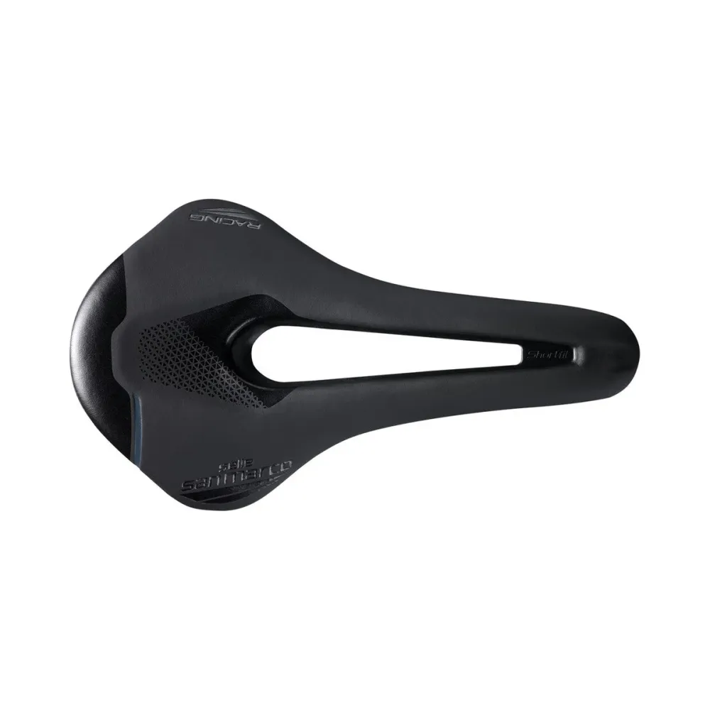 Zadel SAN MARCO SHORTFIT 2.0 OPEN-FIT RACING S3 Breedte 140mm Stalen rails Xsilite