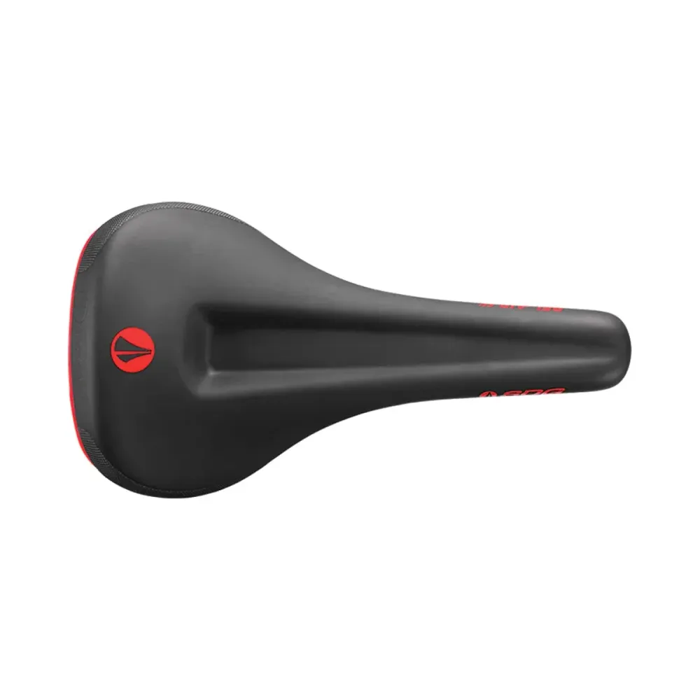 Zadel SDG BEL-AIR V3 MAX Lux-Alloy Rails Zwart/Rood