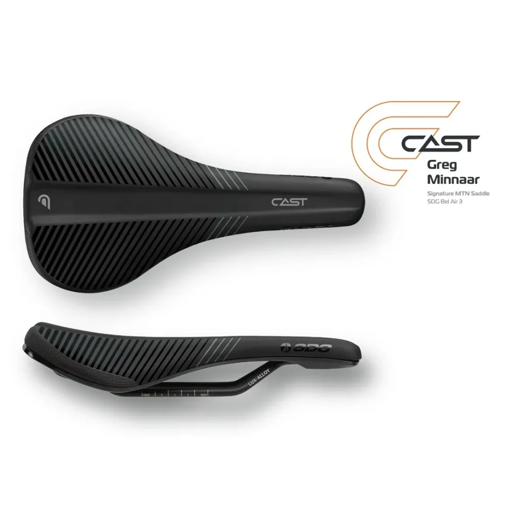Zadel SDG CAST WIN MILL Greg Minnaar Handtekening Rails Lux Alloy