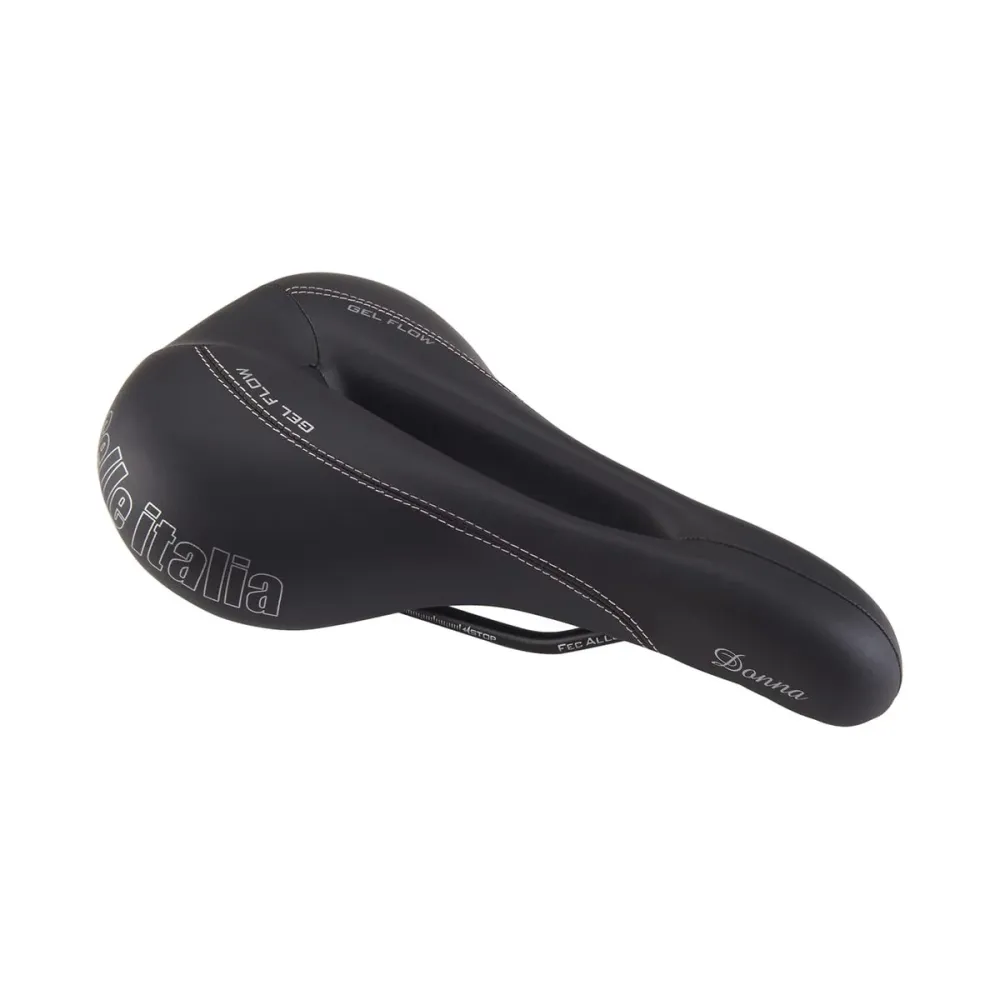 Zadel SELLE ITALIA DONNA GEL FLOW TM Vrouwen Rails Mangaan