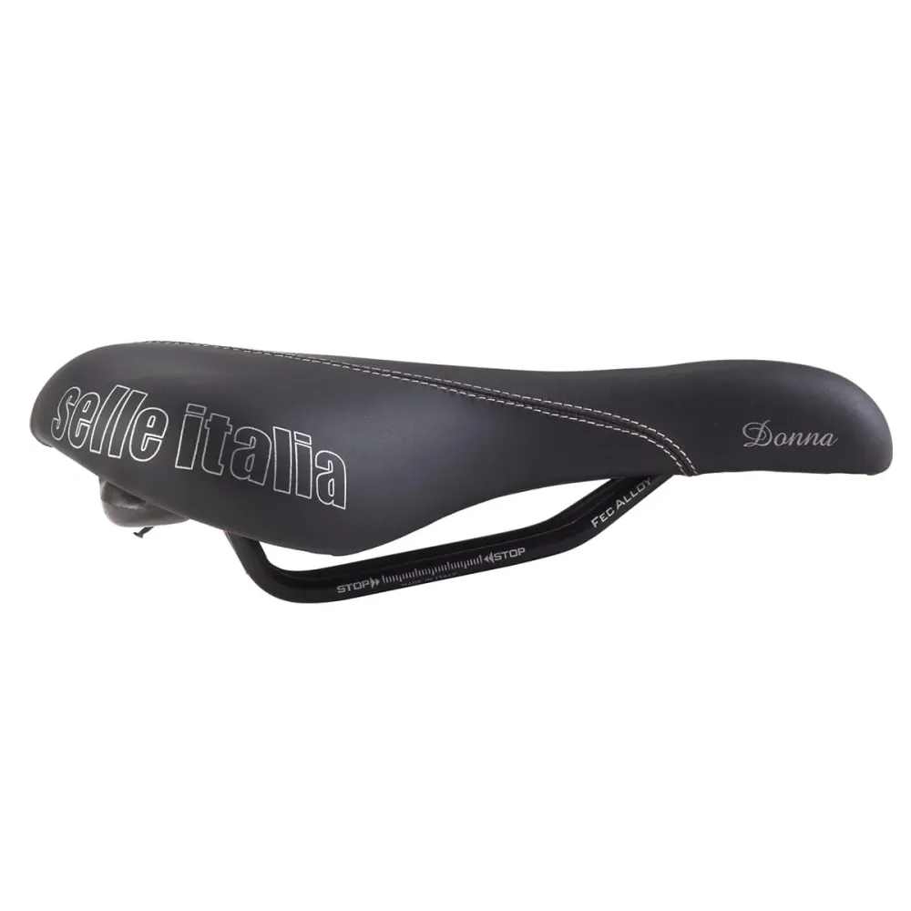 Zadel SELLE ITALIA DONNA GEL FLOW TM Vrouwen Rails Mangaan