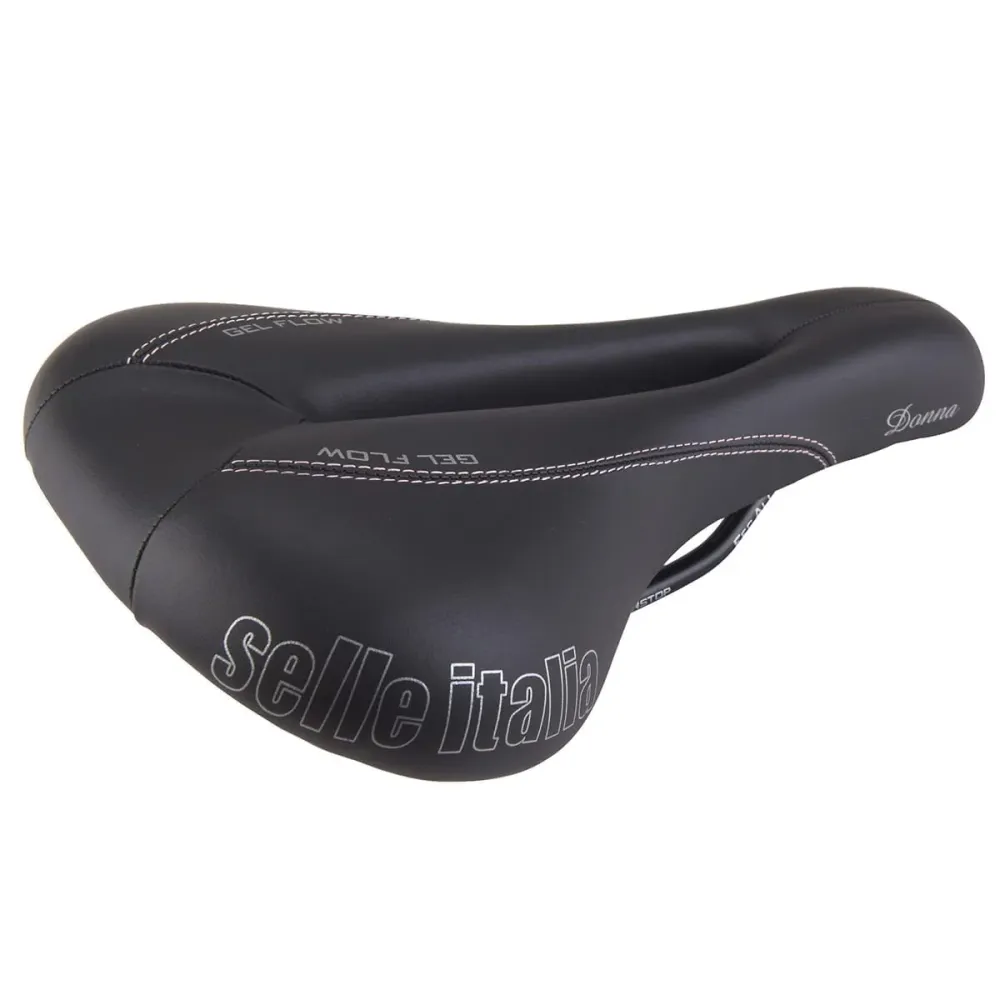 Zadel SELLE ITALIA DONNA GEL FLOW TM Vrouwen Rails Mangaan