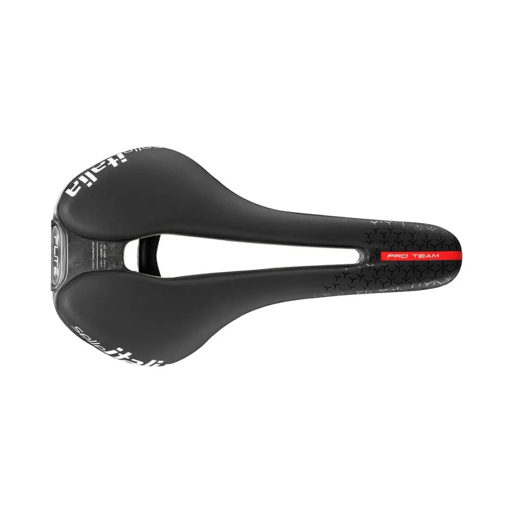 Zadel SELLE ITALIA FLITE BOOST SUPERFLOW PRO TEAM 6.1 S Rails Carbon Zwart