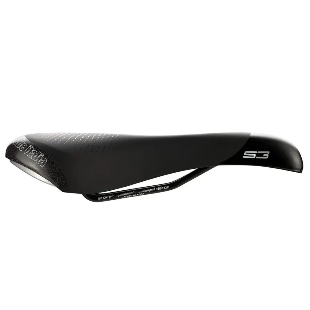 Zadel SELLE ITALIA S 3 FLOW Rails Fec Zwart