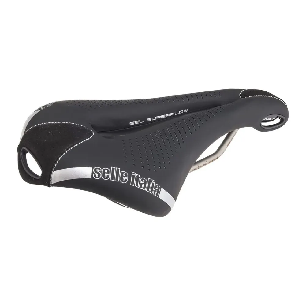 Zadel SELLE ITALIA MAX FLITE GEL SUPERFLOW L Rails TI316