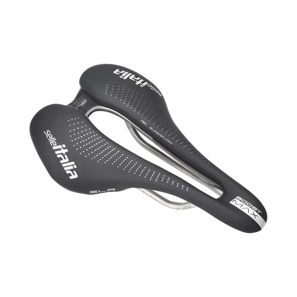 Zadel SELLE ITALIA MAX SLR BOOST GEL SUPERFLOW L Rails TI316