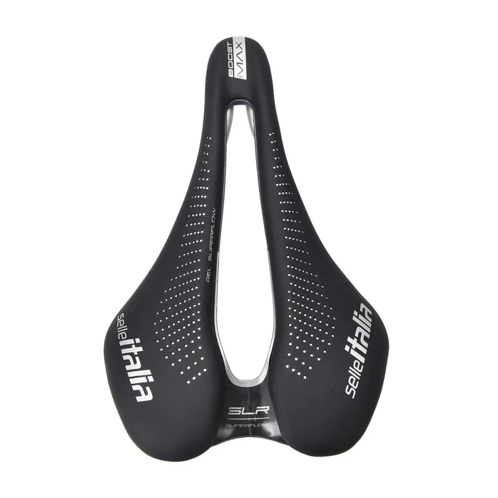 Zadel SELLE ITALIA MAX SLR BOOST GEL SUPERFLOW L Rails TI316