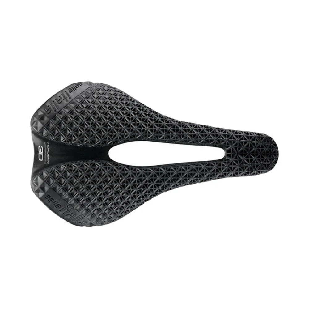 Zadel SELLE ITALIA NOVUS BOOST EVO 3D SUPERFLOW L Rails TI316 Zwart