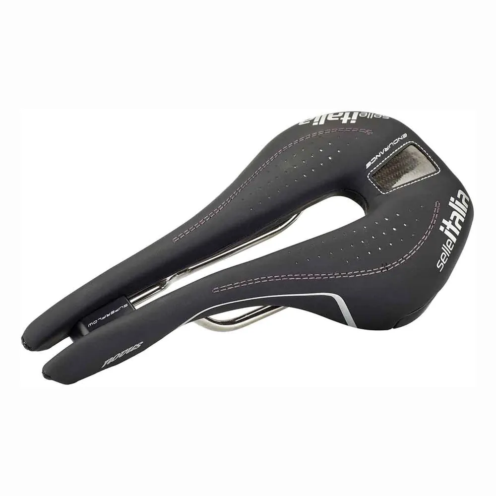 Zadel SELLE ITALIA NOVUS Endurance TI 316 Superflow S Rails Ti316