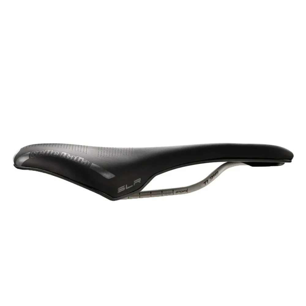Zadel SELLE ITALIA SLR BOOST GRAVEL SUPERFLOW L Rails Ti316 Zwart