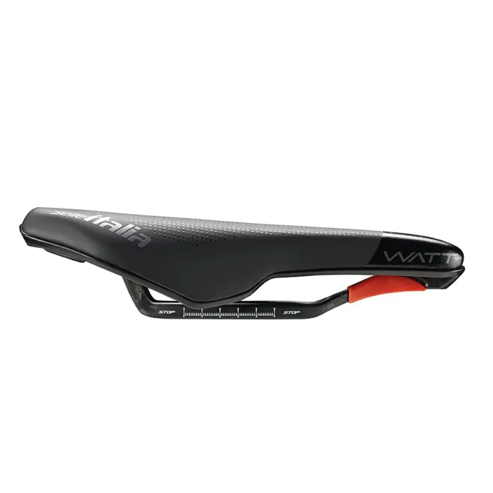 Zadel SELLE ITALIA WATT SUPERFLOW Koolstofrails