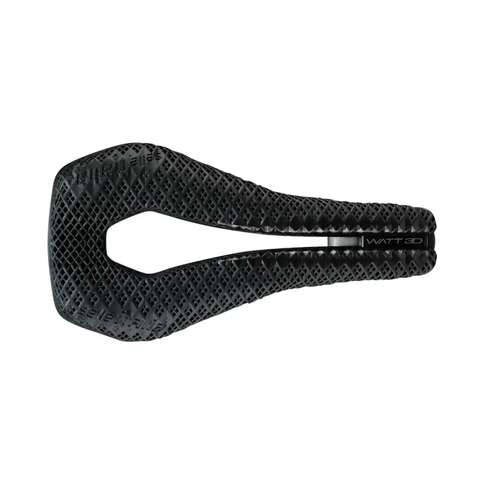 Zadel SELLE ITALIA WATT SUPERFLOW 3D Rails Ti316 Zwart