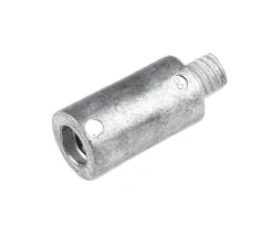 Zink Anode Volvo Penta dreffend, schroefdraad Ø16x52 mm, draad: 7/16 ", Motor Anode, R800713
