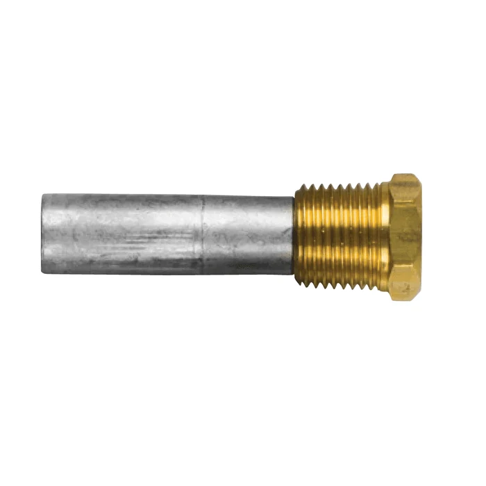 Zink Anode Yanmar Pencil Anode 119574-18790 Ø16 L.50 Compleet met messing Plug Th.1 / 2 '' Gas Conico, Complete