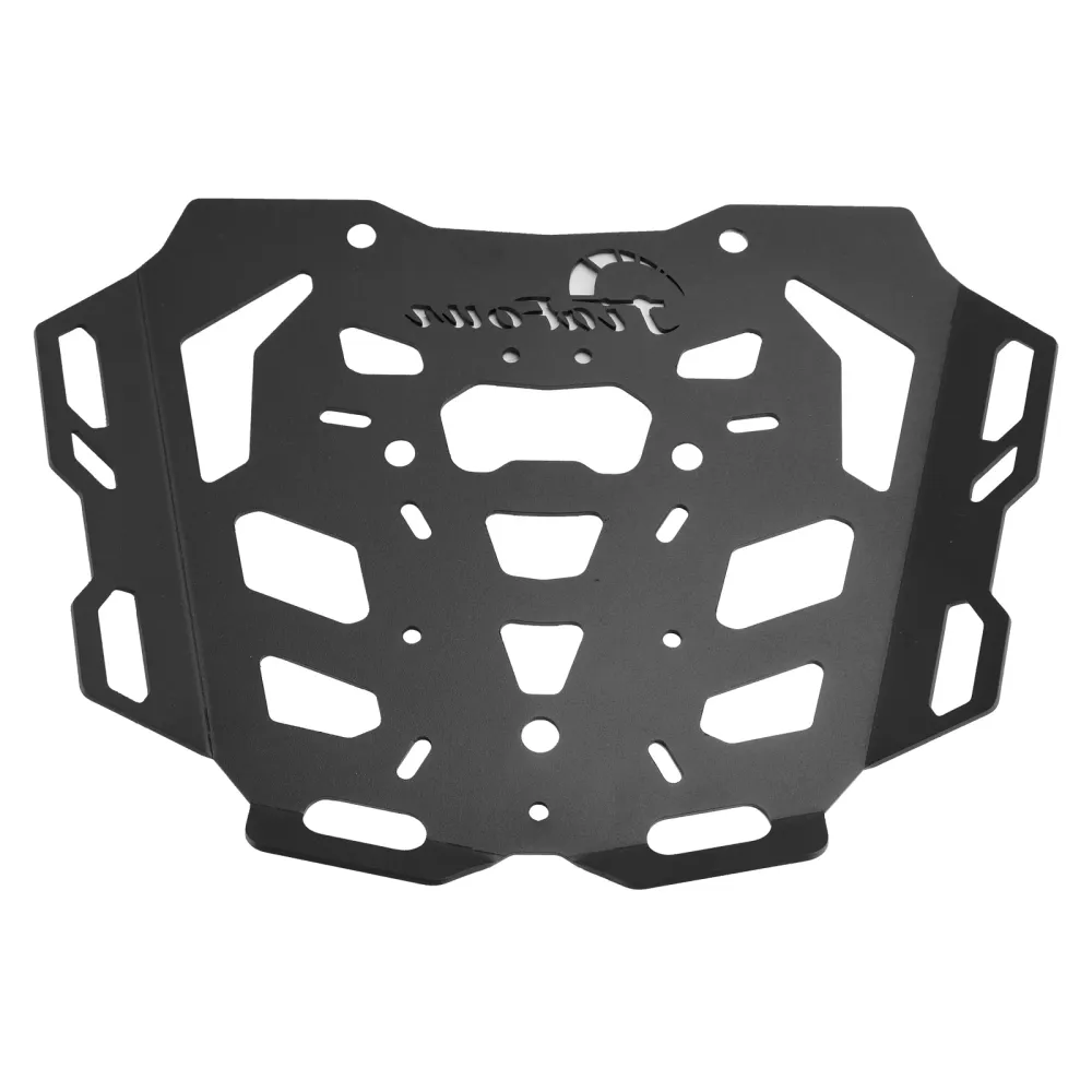 ZWARTE ALUMINIUM TOPRACKDRAGER BAGAGEPLAAT VOOR HUSQVARNA NORDEN 901 2021-2024