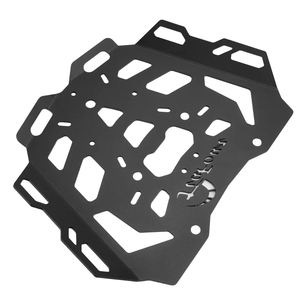 ZWARTE ALUMINIUM TOPRACKDRAGER BAGAGEPLAAT VOOR HUSQVARNA NORDEN 901 2021-2024
