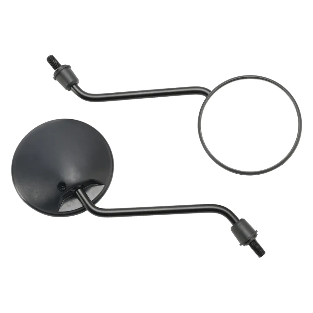 Zwarte M10 spiegelset voor Honda NX 650 Dominator/XL 600 R/Transalp/MTX 50