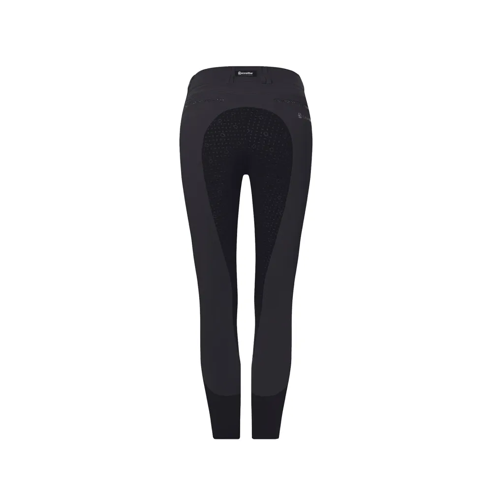 CavalCeline X Grip Full Seat Breeches Women Black 8 Groot