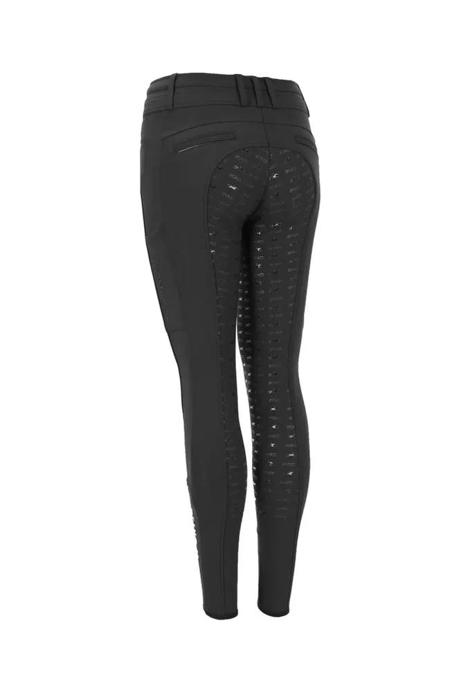 Grille Winter Heather Women's Full Seat Breeches Graphite Ii 8