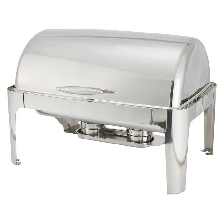 Madison Full Size Roll Top Chafer - 8QT met sleutelloze beveiliging