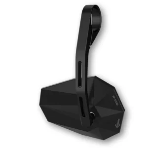 Retrovisor de manillar HIGHSIDER Stealth-X6 (largo) met sleutelloze beveiliging