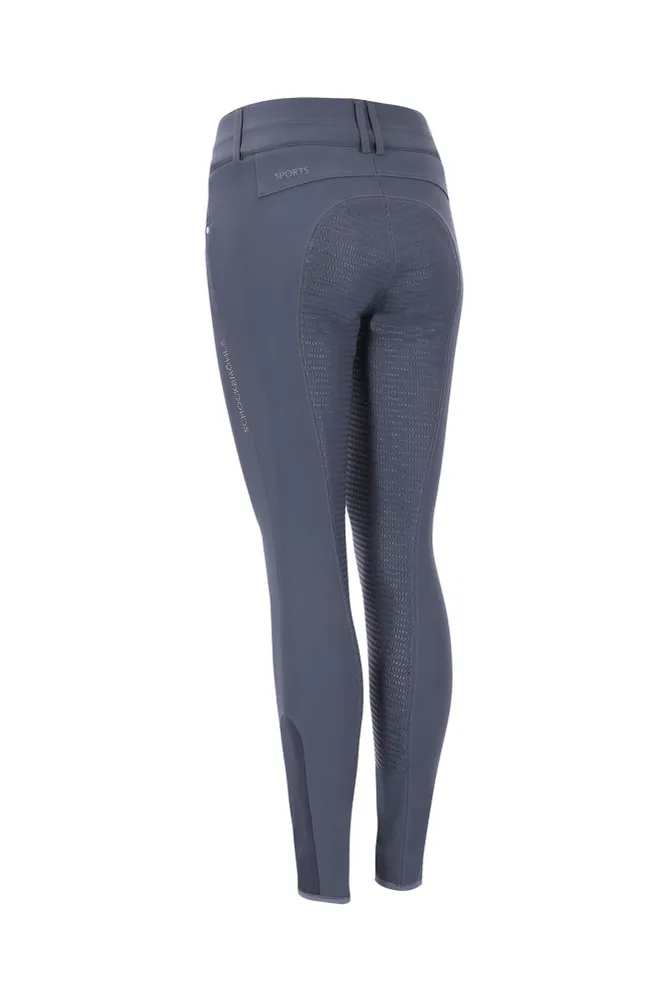 Summer Alexa Women's Fullseat Breeches graphite 8 met Beschermende Coating