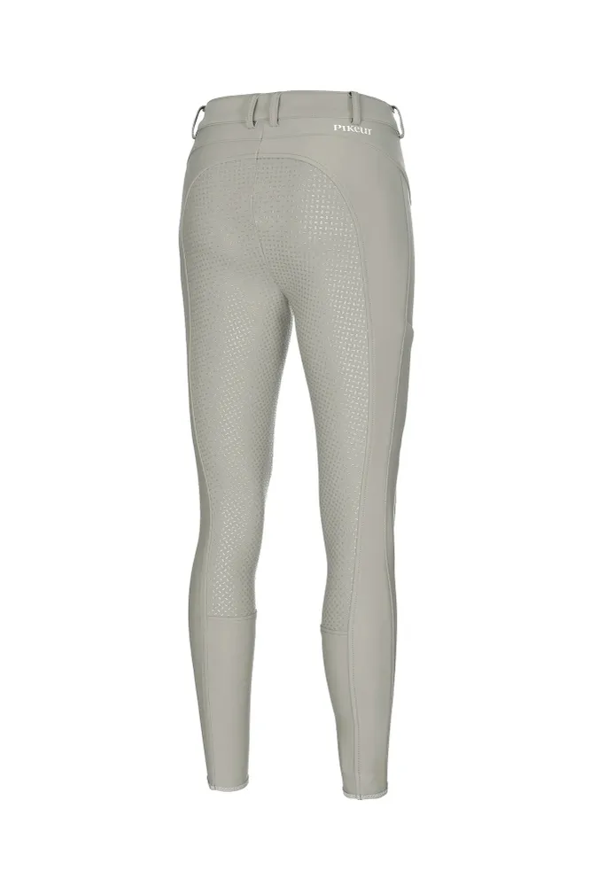 Tessa Grip Women's Full Seat Breeches Light Grey 8